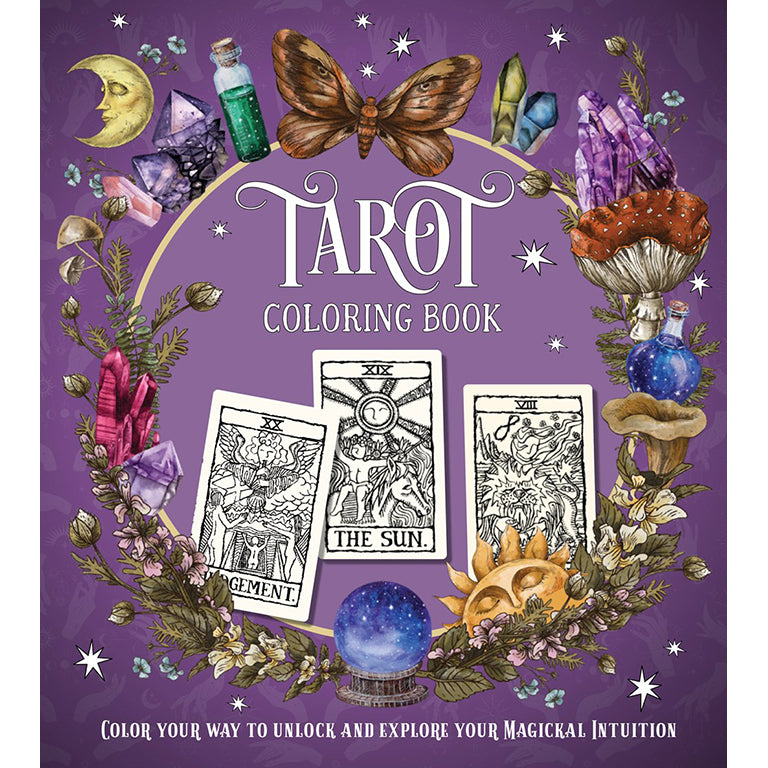 Tarot Colouring Book