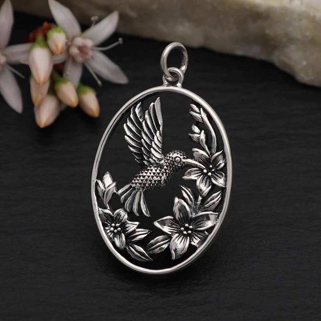 Pendant Hummingbird Sterling Silver