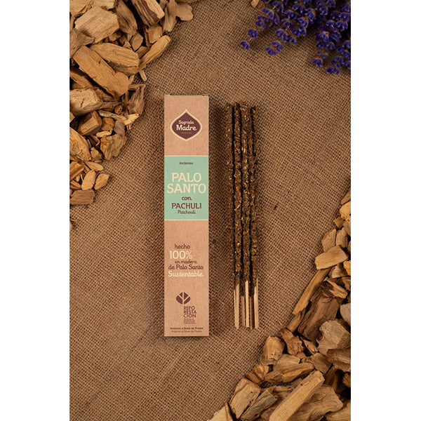 Sagrada Madre Incense: Palo Santo with Patchouli