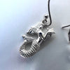 Earring mermaid sterling silver
