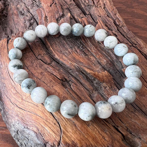 Bracelet 8mm eagle eye stone