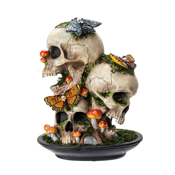 Skull With Death Moths