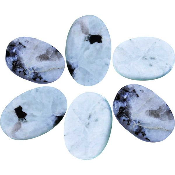 Thumb Stone - Rainbow moonstone