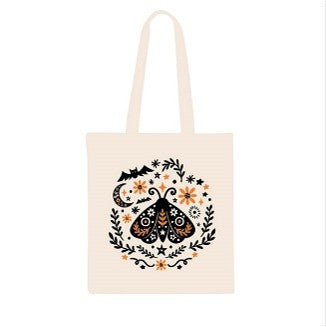 Frightful Folk - Moth Tote Bag