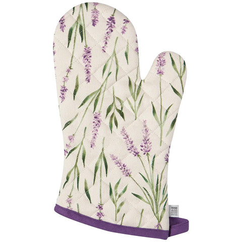 Oven Mitt Lavender Spruce