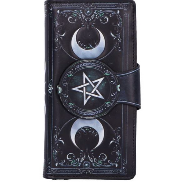 Embossed Wallet: Triple Moon