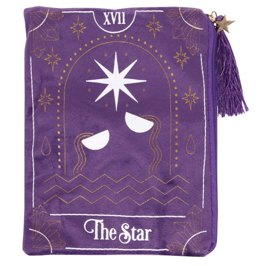 Sac à cartes de tarot zippé : L'Étoile