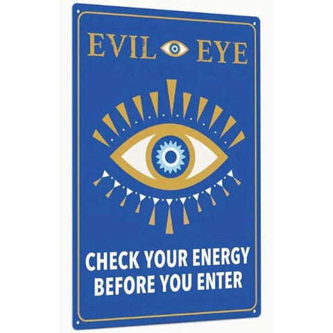 Metal Sign: Evil Eye