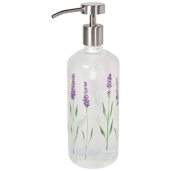 Glass Soap Pump: Lavender
