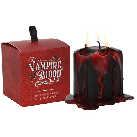 Vampire blood pillar candle 3