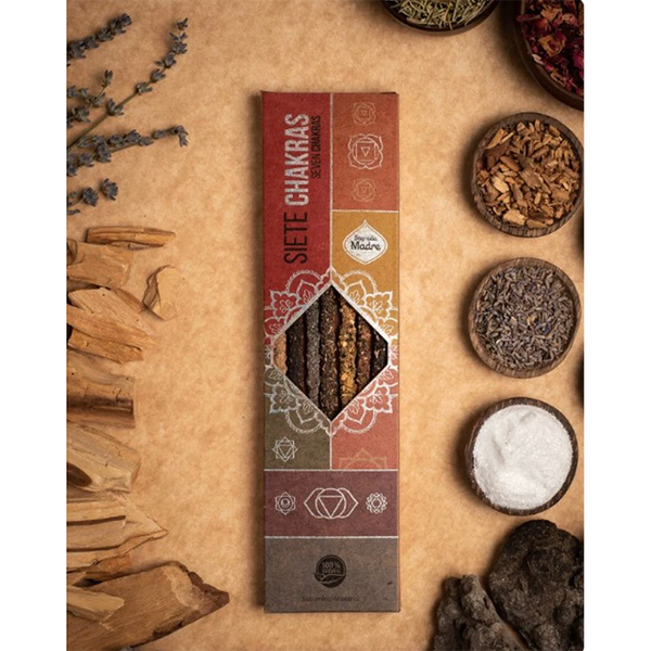 Sagrada Madre Incense: 7 Chakras Sticks