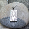 Necklace Tarot Sun Sterling Silver