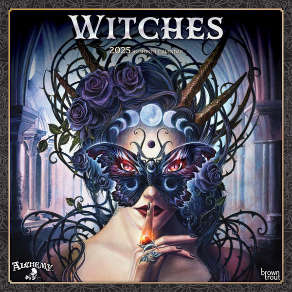 Wall Calendar 2025 Witches Alchemy NR