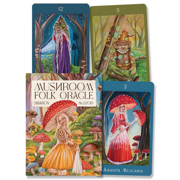 Mushroom Folk Oracle - Sharon McLeod