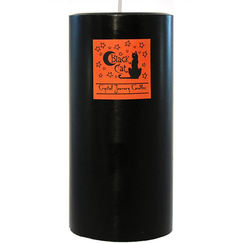 Pillar Black Cat 3in x 6in