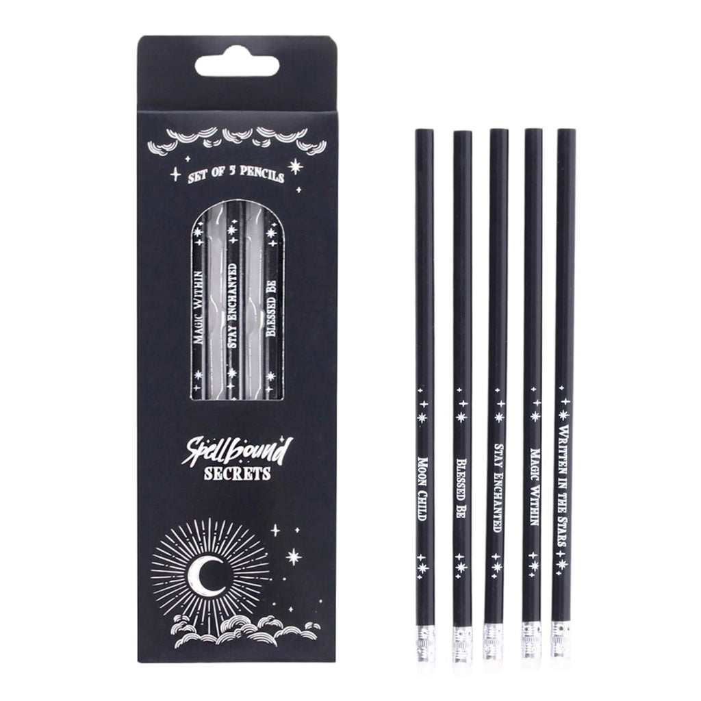 Spellbound Secrets - Pack of 5 Pencils
