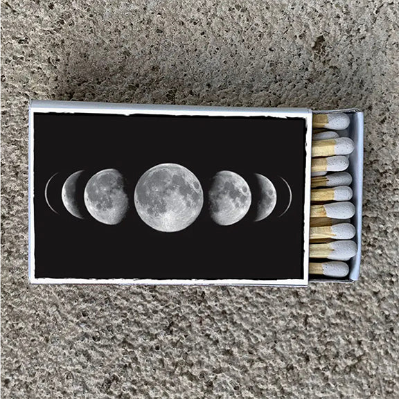 Matchbox Moon phases