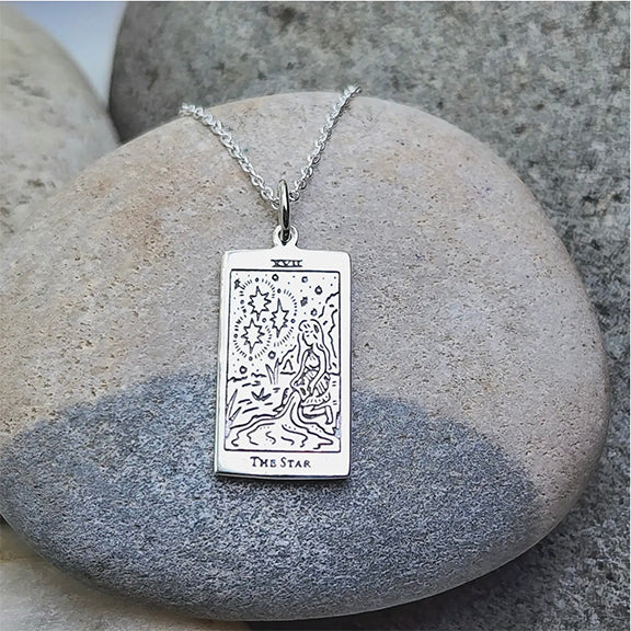 Necklace Tarot Star Sterling Silver