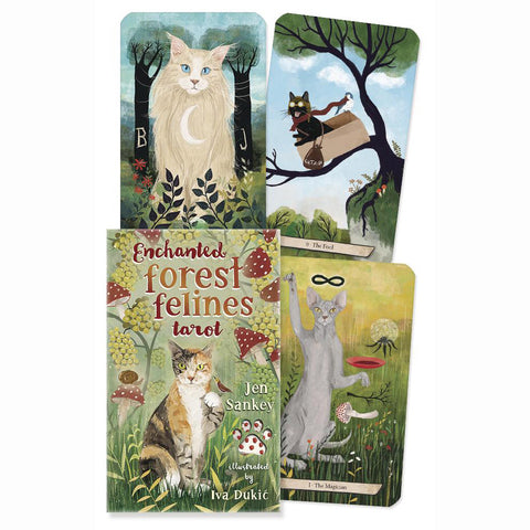 Enchanted Forest Felines Tarot - Jen Sankey & Iva Dukic