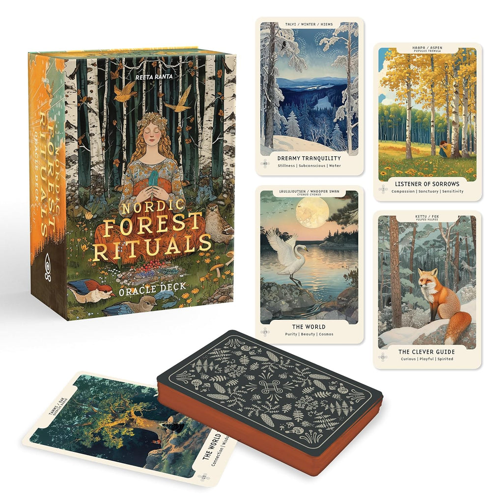 Nordic Forest Rituals Oracle Cards - Reetta Ranta (June 2026)