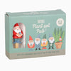 Set of 4 Mini Gnome Plant Pot Pals