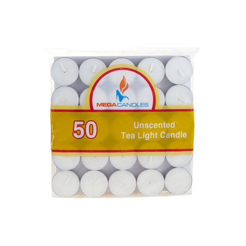 T-Light Candles - Unscented pack of 50