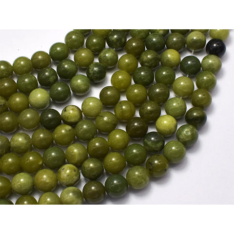 Beads 8mm Canadian Jade