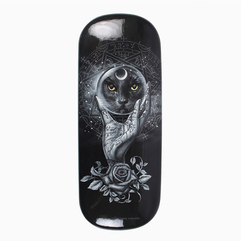 Glasses Case - Grimalkin's Glass Gothic Cat