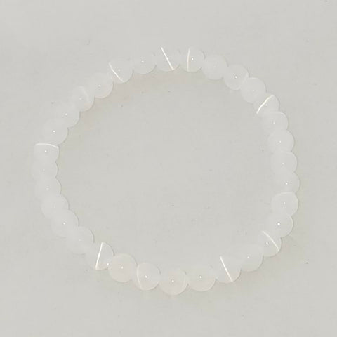 Bracelet Selenite 6mm