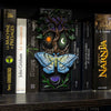 Bookshelf Decor - Moth & Tree