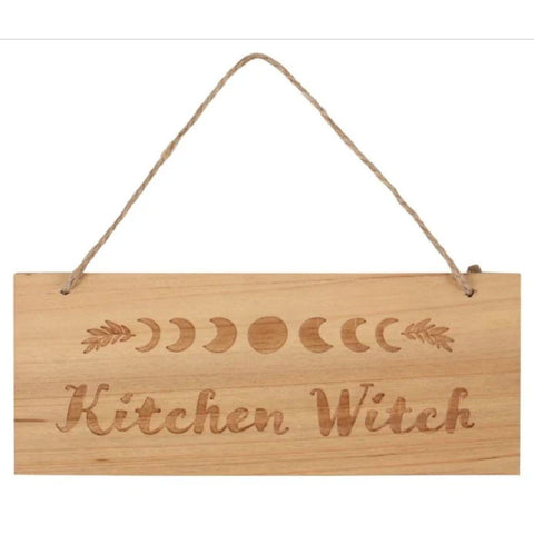 Hanging Sign: Kitchen Witch