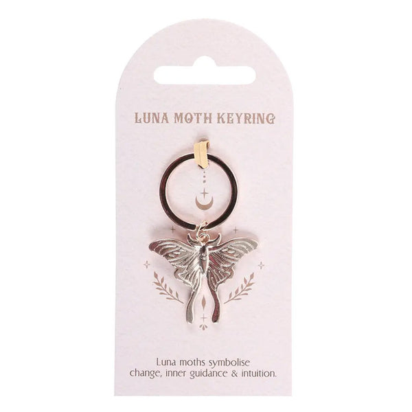 Keyring Light Luna Moth