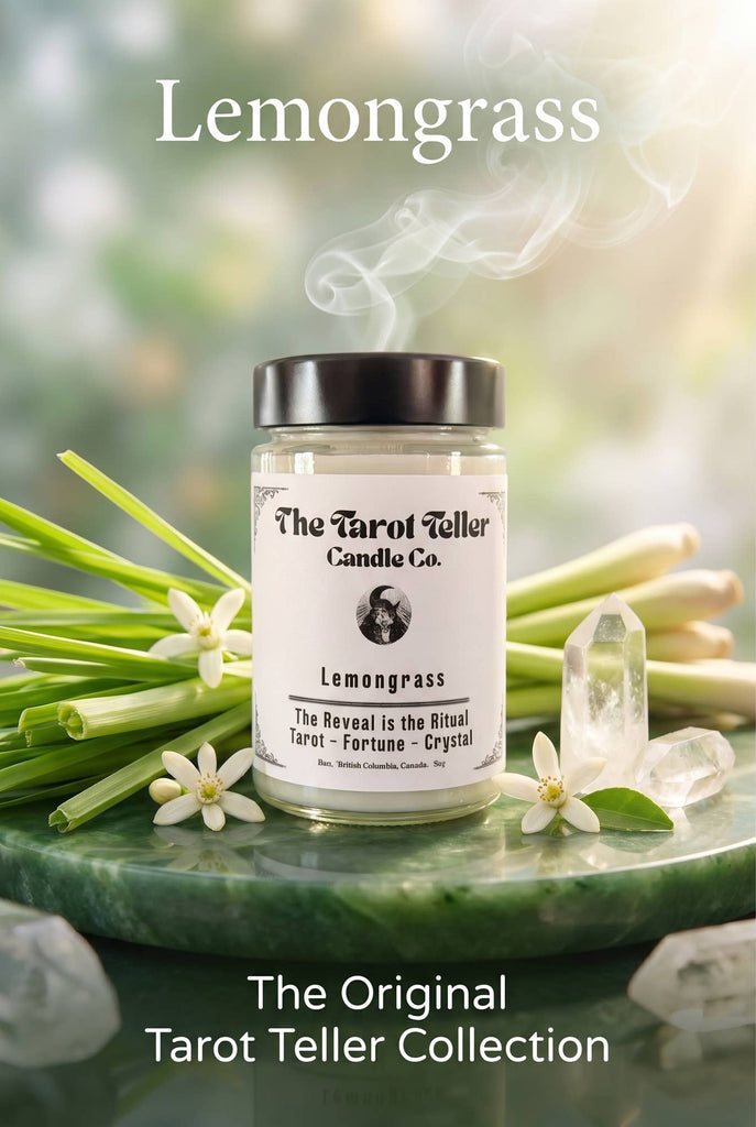 Tarot Reveal Candle: Lemongrass