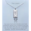 Necklace Tarot The Lovers Sterling Silver