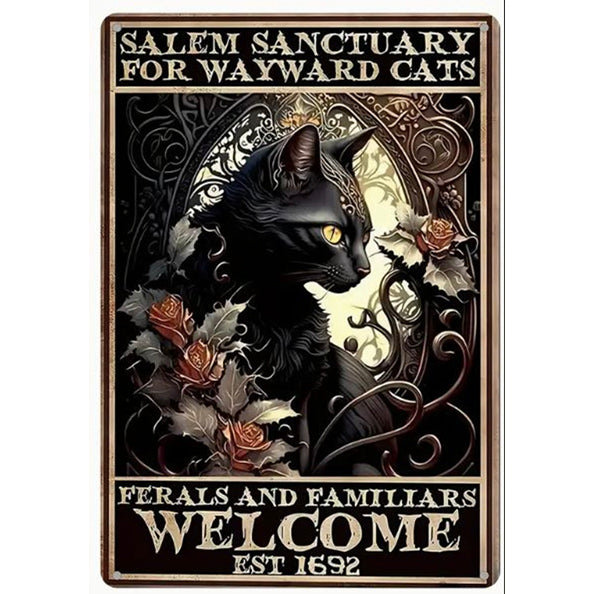 Metal Sign: Salem Sanctuary