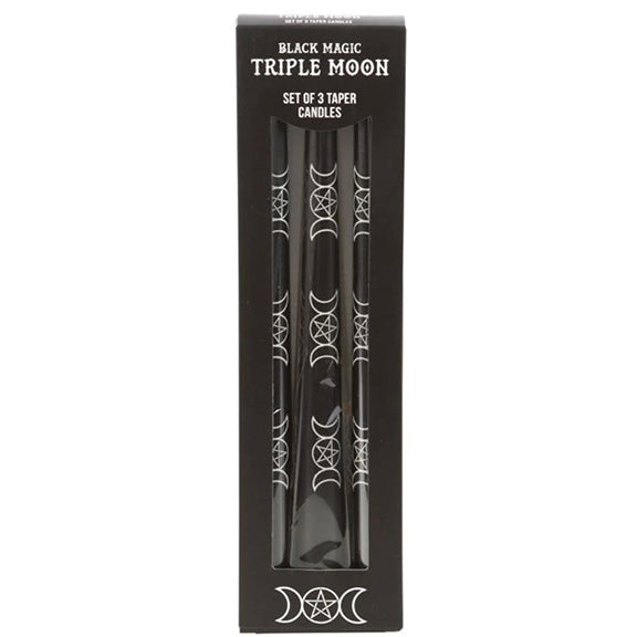 Taper Candles: Triple Moon