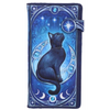 Embossed Wallet: Feline Constellation