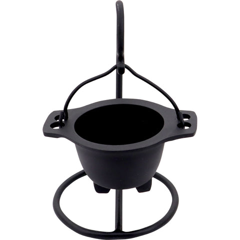 Cast Iron cauldron on stand