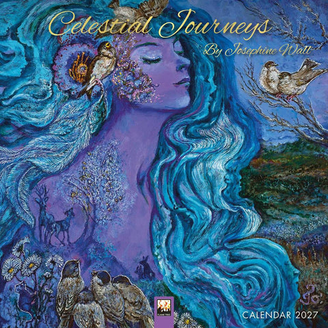 Mini Wall Calendar 2027 Celestial Journeys