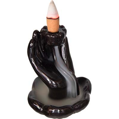 Incense holder backflow mudra