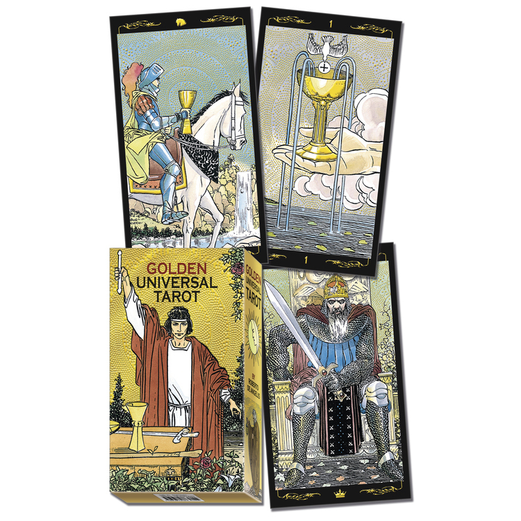 Golden Universal Tarot Deck - Lo Scarabeo