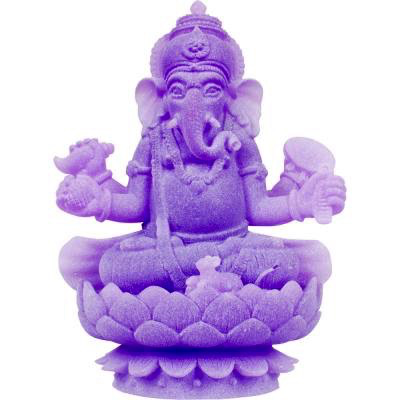 Statue Ganesha purple