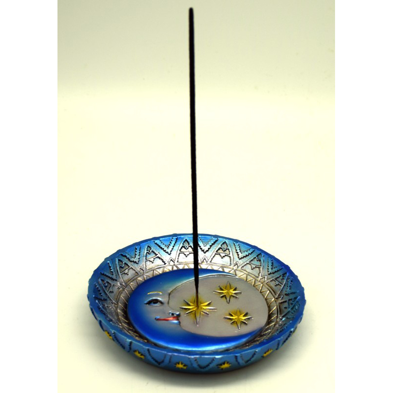 Incense Burner Moon and Stars