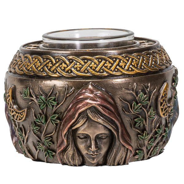 Mother Maiden Crone Votive Holder