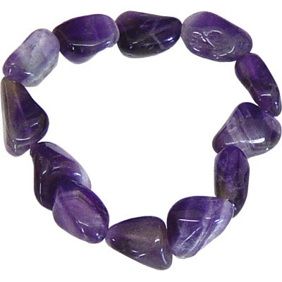 Bracelet Amethyst Tumbled