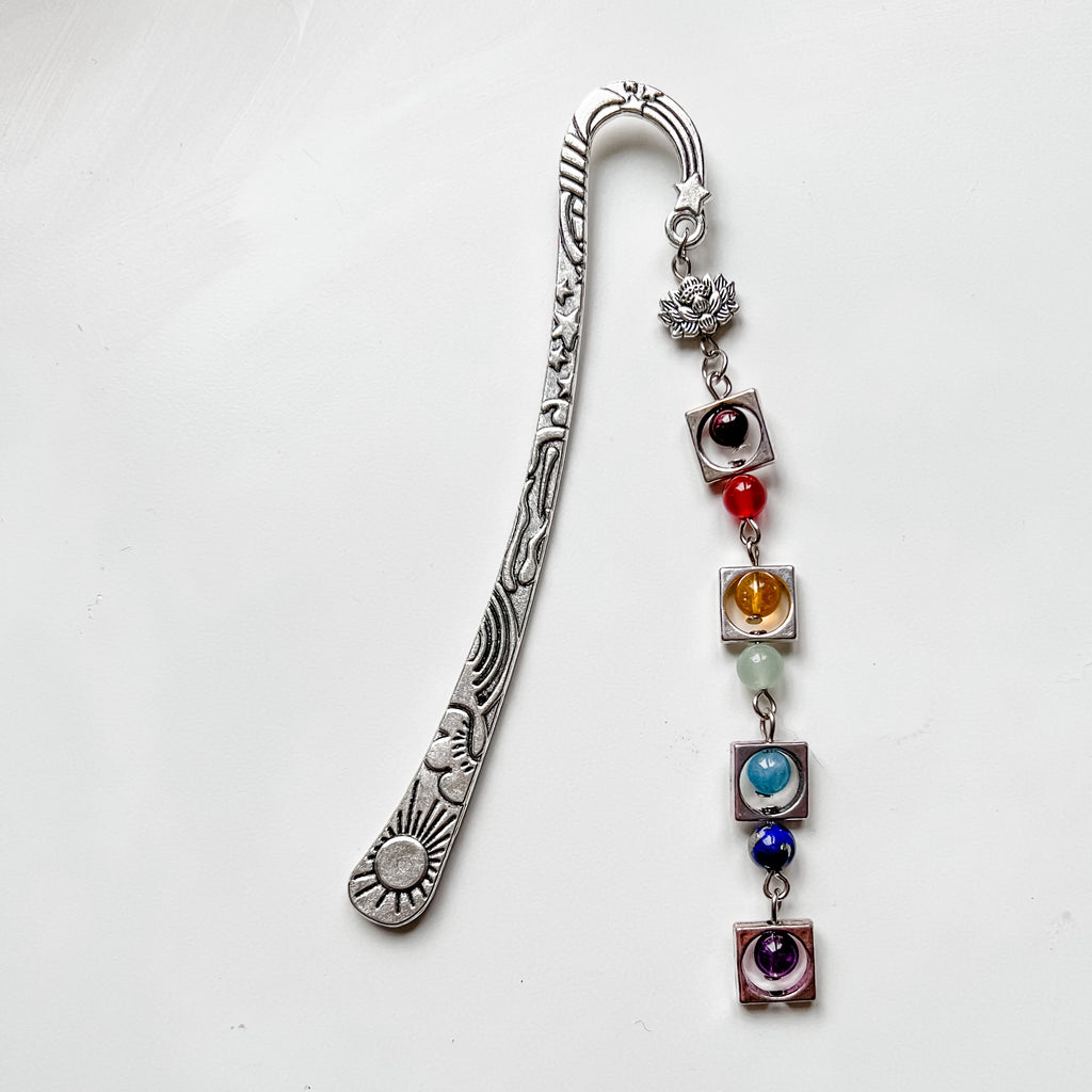 Bookmark Lotus Chakra Gemstones