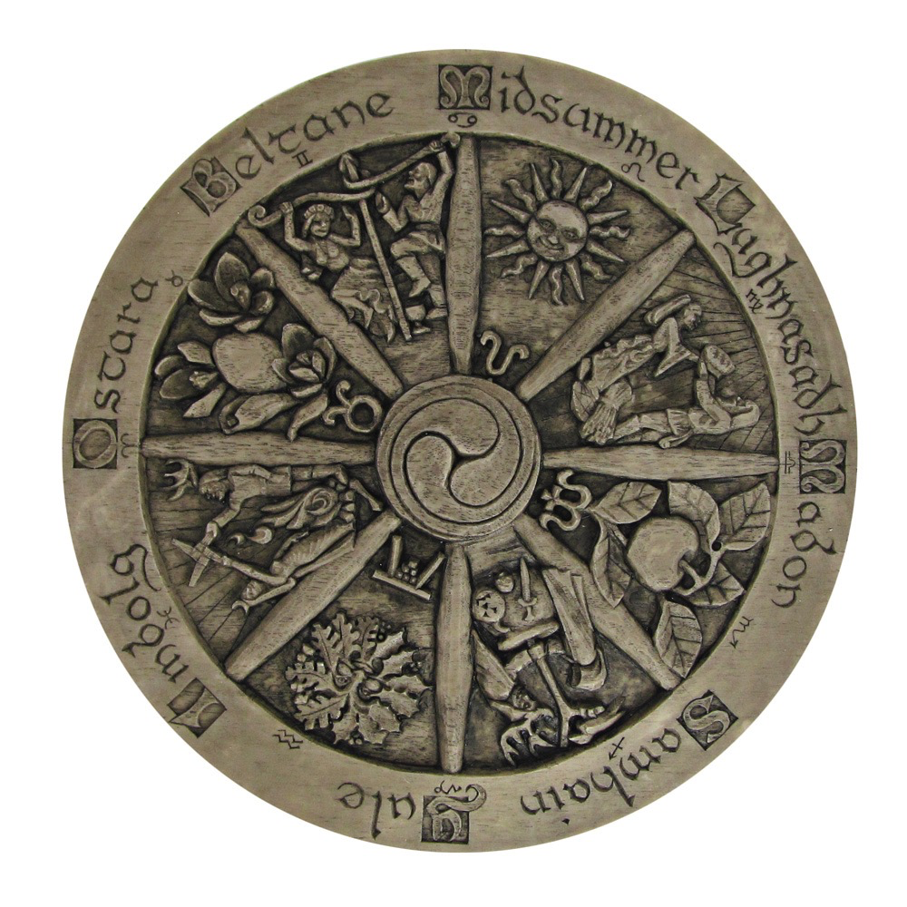 Wheel of the Year Plaque