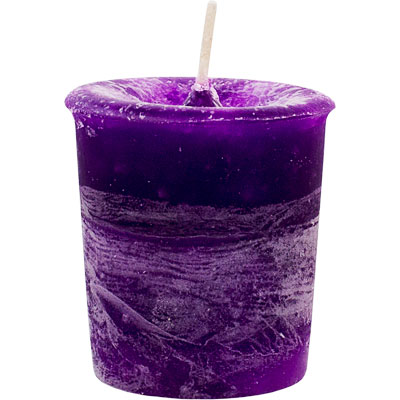 Chakra Votive Crown - Purple