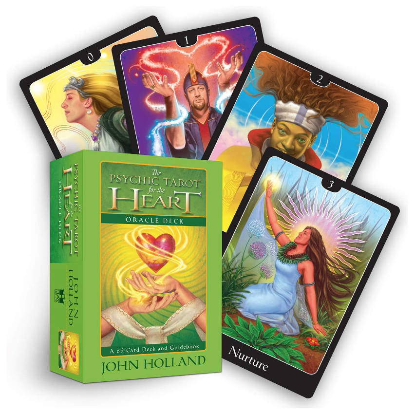 Psychic Tarot for the Heart Oracle Deck - John Holland