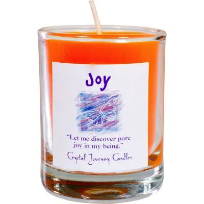 Glass Votive Joy